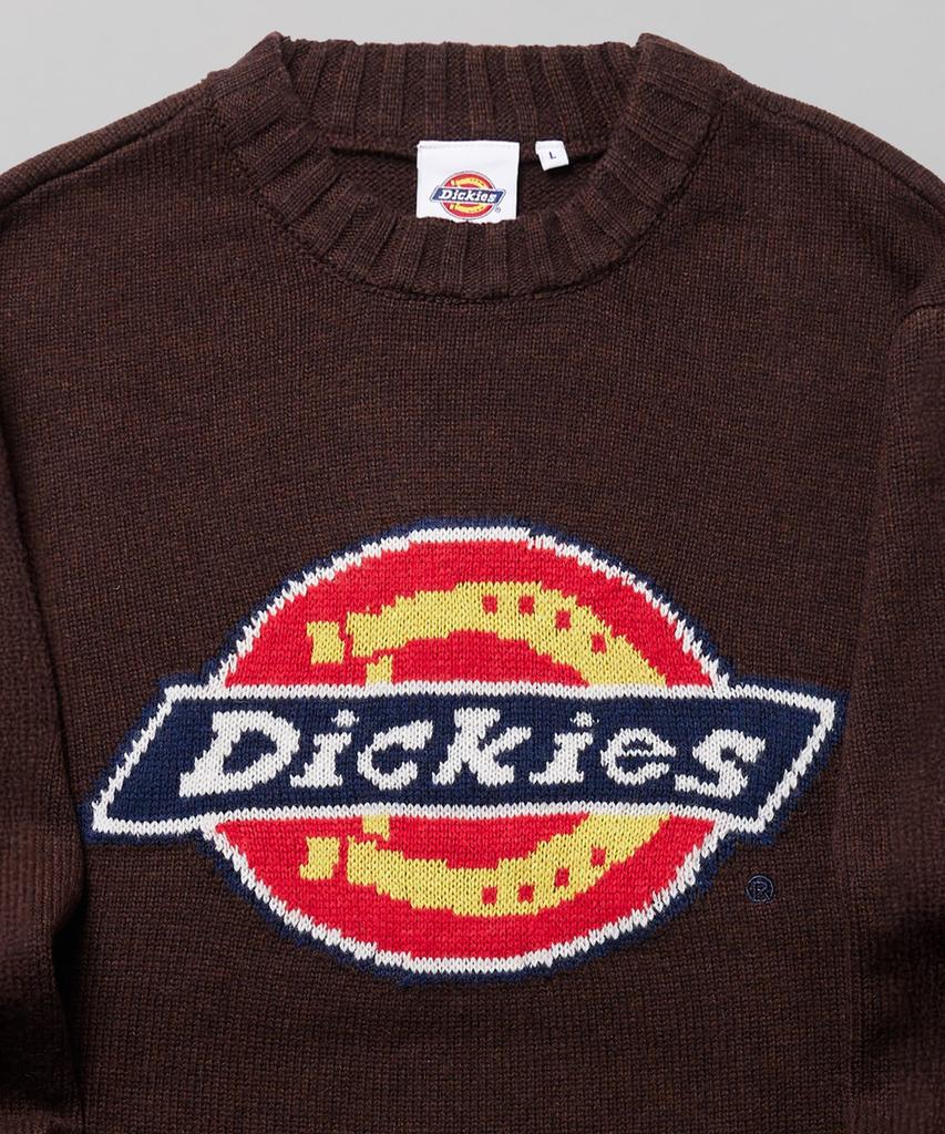 DICKIES Tree Logo Pullover Knit Brown
