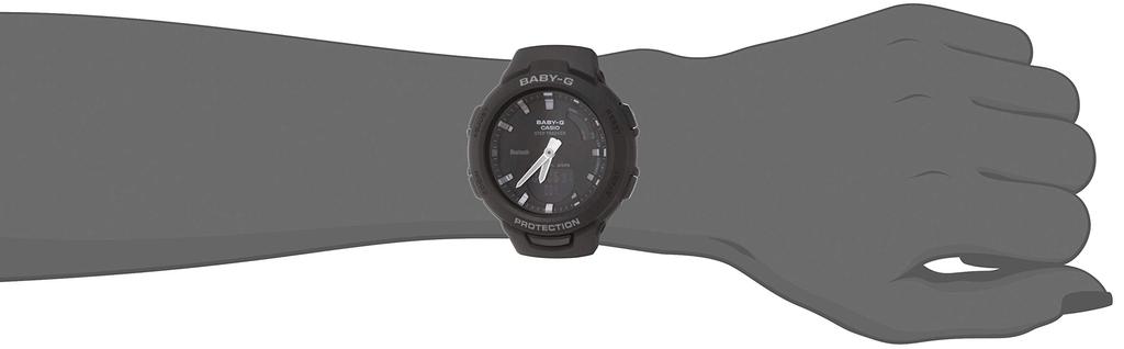 Black Ladies Analog Digital Casual Quartz [Casio] BSA-B100-1A Baby-G - [Product]