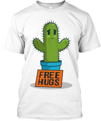 Free Hugs T-Shirt Made In the USA Size S To 5XL