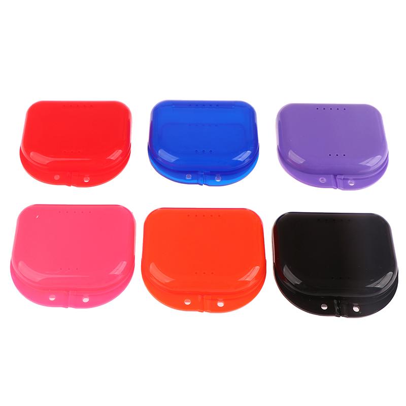 Boîte de retenue orthodontique dents bouche prothèse dentaire étui garde stockage Sport