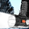 Waterproof Handheld Flashlight LightLED Camping Flashlight Emergency Power Bank Last Up To 4-5H 6 Gears 350LM Outdoor Equipment