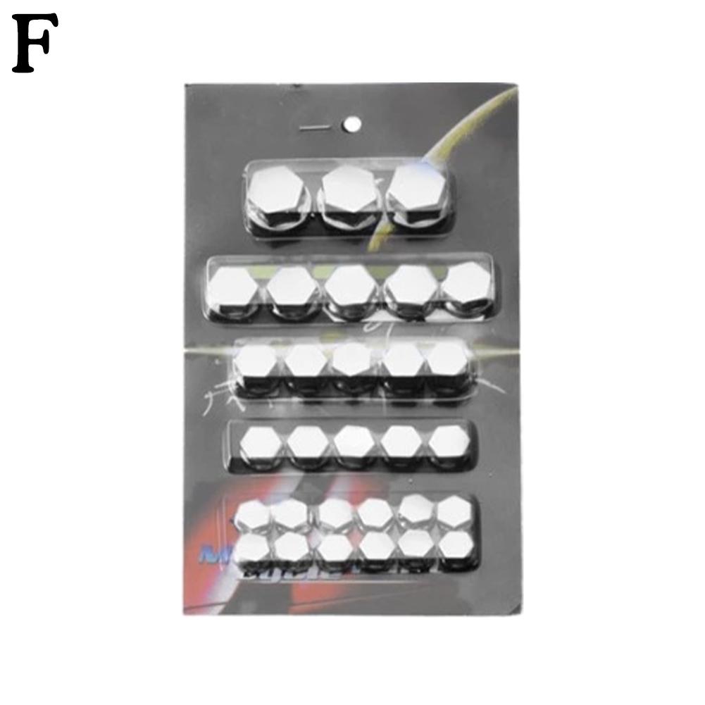 

30 шт. набор крышек для винтов мотоцикла, головка винта скутера, гайка, болт, крышка, украшение, аксессуары для модификации мотоцикла белый