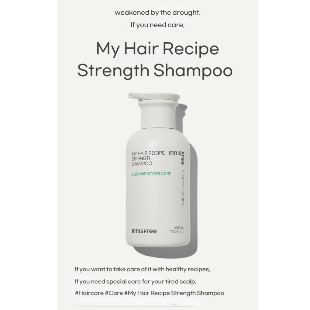 Innisfree My Hair Recipe Strength Shampoo 330ml