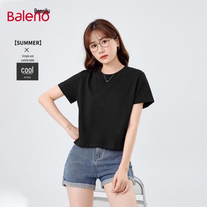 Baleno Women s 100% Cotton Short Sleeve T-Shirt XL