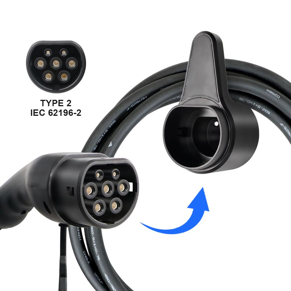 EV Charger Type 2 Plug Holder