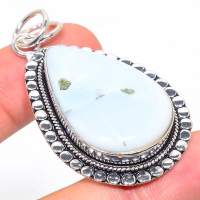 Natural Owhyee Opal Gemstone Handmade 925 Sterling Silver Pendant 2.29" G3z49