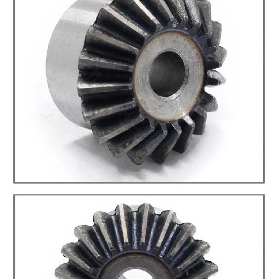 2.5-4M Umbrella Gear 45 Steel Umbrella Gear Industrial Bevel Gear High-frequency Quenching 90 Degree Bevel Gear 15-30 Teeth