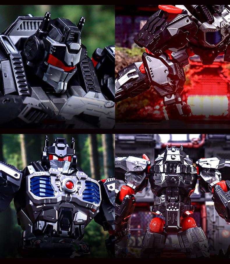 23cm LiJiang Cool Transformation Toys Robot Car Movie Edition Anime Action Figure Animals Model Gift For Kids Boy XT-1621 Poseable Articulated Scale