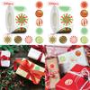 Xh097 Stickable Adorable Christmas Candy Labels For Creative Projects Holiday