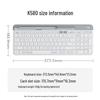 Logitech K580 Wireless Bluetooth Slim Silent Keyboard