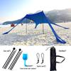 Seaside Portable Camping Canopy Tent Sunshade for Outdoor Beach and Fishing
