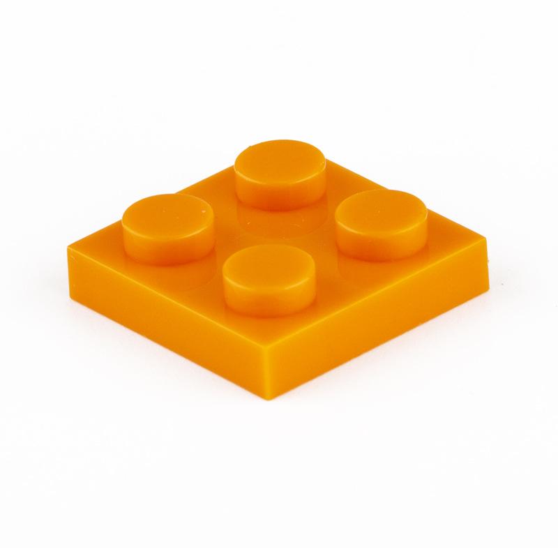 80 ks/sada moc stavební bloky deska tenké figurky cihly 2x2 tečky vzdělávací kreativní velikost kompatibilní s 3022 klasická dětská hračka