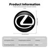 2026 Hot Interior Stickers For Lexus GX470 LS400 LX470 LX570 RC350 UX250h ES350 RX450h 8pcs Car Door Keyhole Cover Sticker Unive JM3
