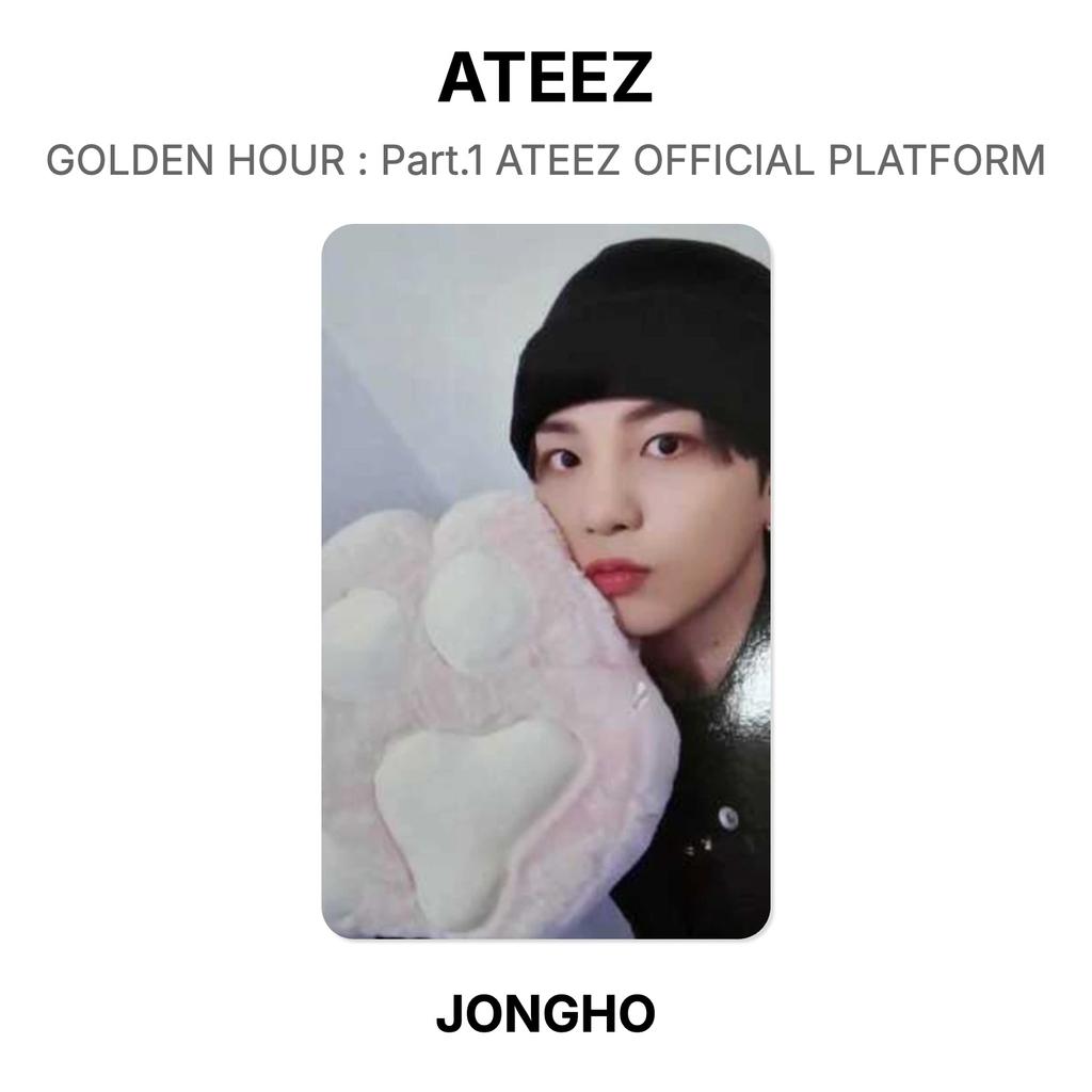 ATEEZ GOLDEN HOUR : Part.1 ATEEZ OFFICIAL PLATFORM Official Photocard