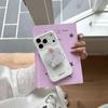 Strawberry Elephant iPhone 16/15/14 Pro Max Magnetic Case with Double Layer and Bracket