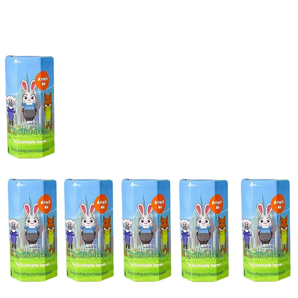 Cartoon Animal Rabbit Judy Fox Mr. Nick Model Toy for Kids Bedroom Decor Ideal Children's Birthday Christmas Gift