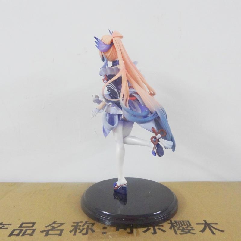 25CM Genshin Impact Sangonomiya Kokomi Anime Action Figure Girl Raiden Shogun Kawaii Figure Doll Toy Birthday Present