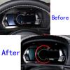 Aluminum Alloy Red/Yellow Car Dashboard Tachometer Decorative Ring Sticker For Toyota GR Soup A90 2019-2026 Car Accessories