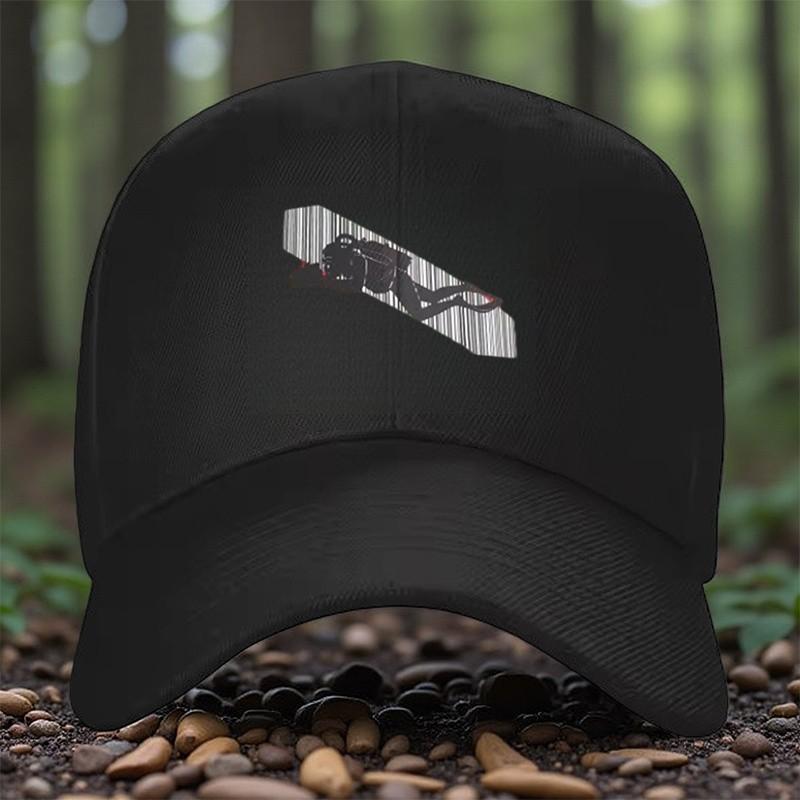 Berretto da Baseball con Grafica di Subacqueo Regolabile in Poliestere Cappello da Sole per Sport Outdoor Unisex