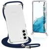 Phone Case Compatible Samsung S22 Plus - BOOLING - Transparent - with Chain Lanyard
