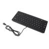 USB-Tastatur mit Kabel 78 Tasten   Dünn   Tragbar   Rutschfest   Tastatur für Laptops Desktops