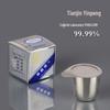 Yinpeng Nickel Crucible with Lid, 30ml/50ml, High-Temperature Resistant, High Purity