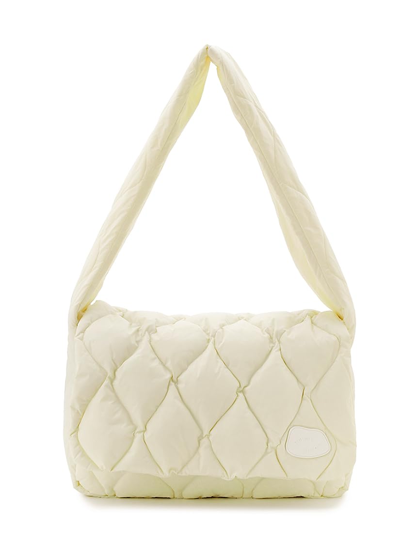 Emi TAION Quilted Shoulder Bag 13WGB255306 IVR Free Size Women s