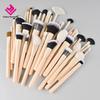 Private Label 42pcs Premium Synthetic Foundation Powder Makeup Brush Set With Bag