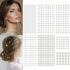 3/4/5/6/8/12MM Nail Art Rhinestones Self Adhesive 3D Jewels Gems Stickers  Hair Face Makeup