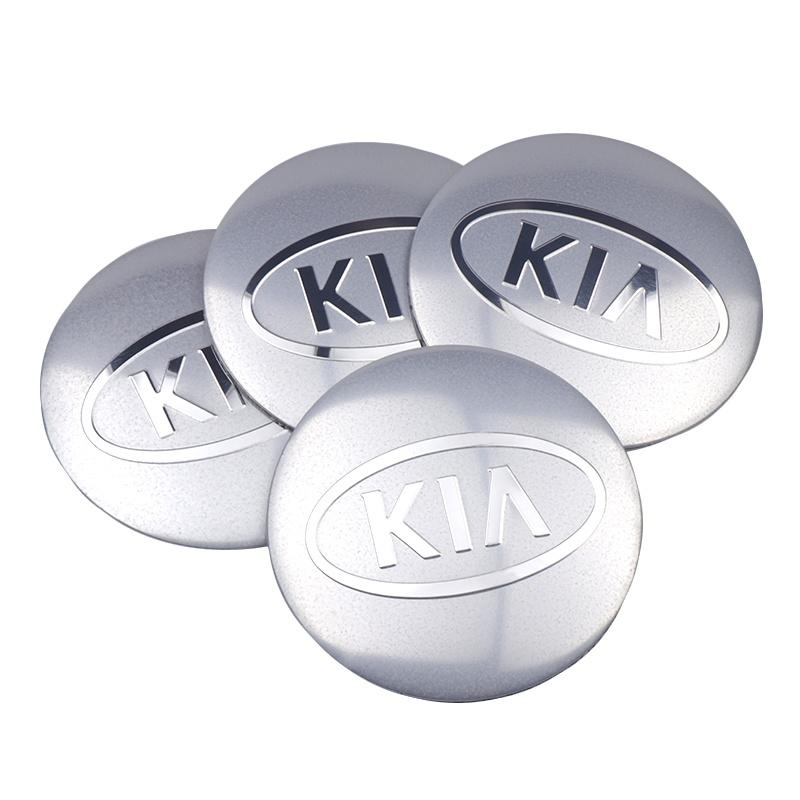 2026 Hot Car Sticker 56mm 60mm Car Styling Wheel Center Cap Hub Covers Badge Accessories For Kia Sportage Rio 3 Soul Picanto EV6