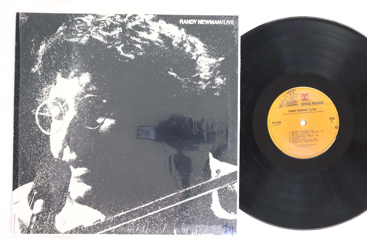 

LP Record RANDY NEWMAN - Live RS6459 REPRISE 1977 US Rock Used