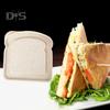 Plastic Toast Box Convenient To Carry Useful Office Worker Lunch Toast Sandwich Carrying Case
