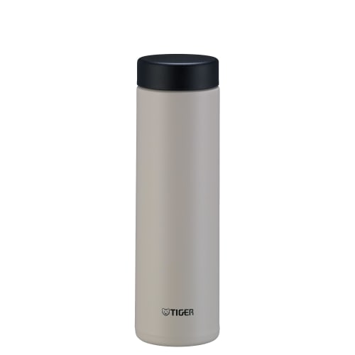 Dishwasher-safe, integrated gasket model: Tiger Thermos (TIGER) 500ml water bottle, screw-down stainless steel bottle, suitable for hot water. The int
