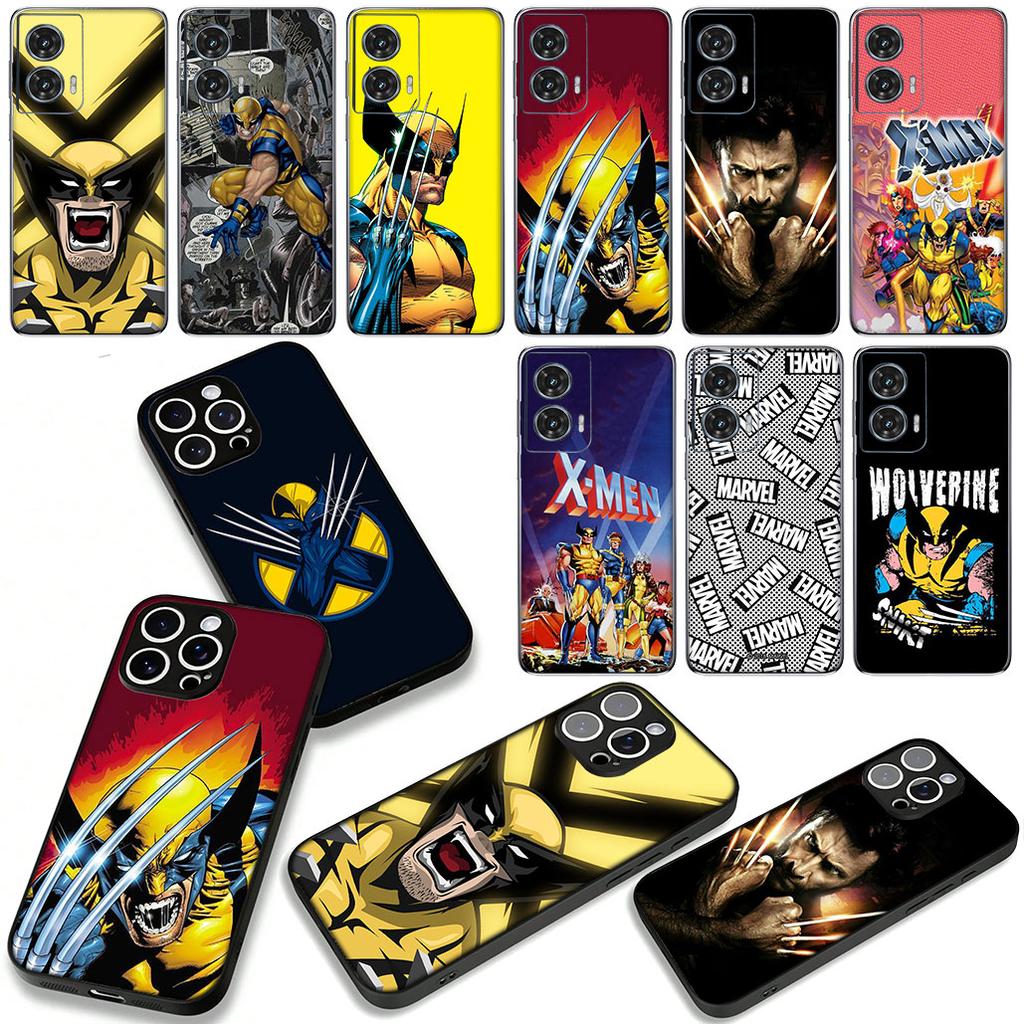 for Samsung Galaxy A07 A13 A12 A14 A23 A42 A50 A51 A52 A53 A70 A71 A72 A21S A04 Note 20 9 8 10 Case Marvel X Men Wolverine Xmen