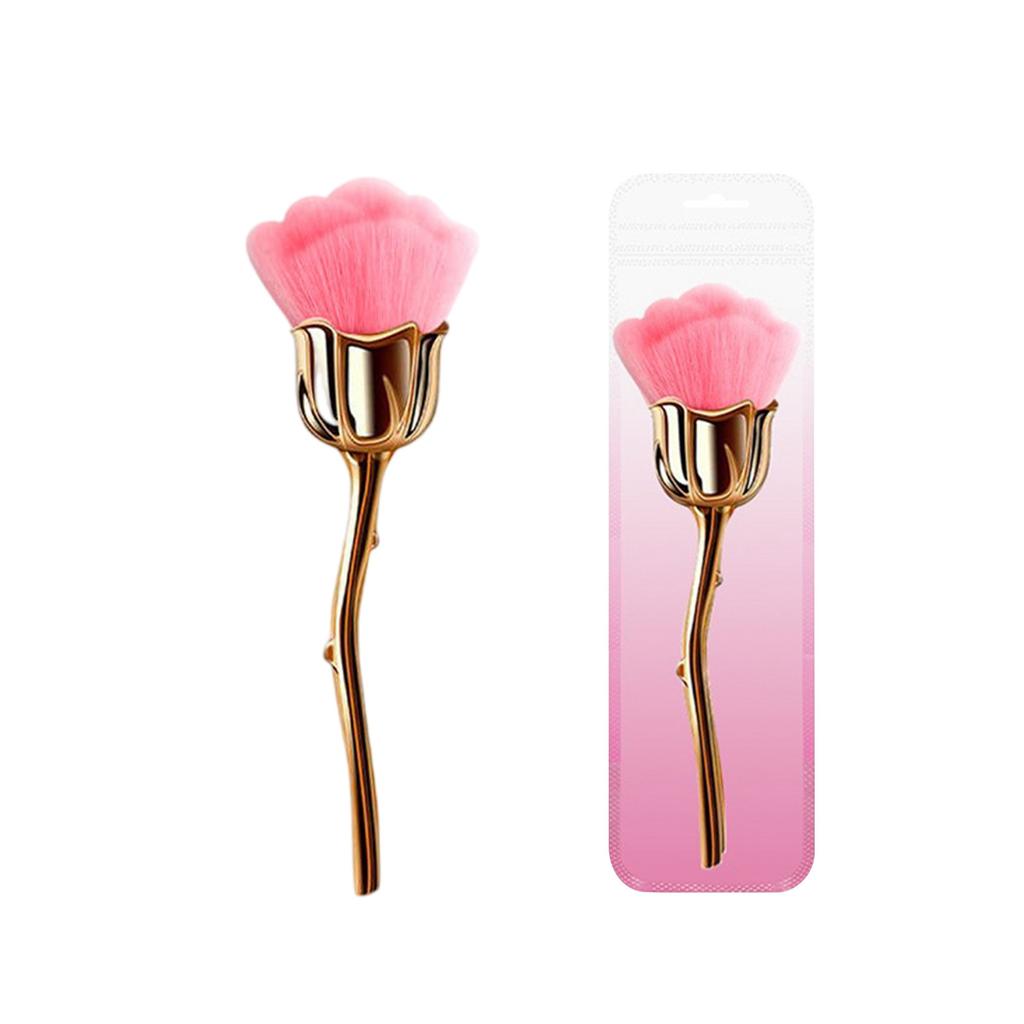 Rose Makeup Brush Large Single Powder Brush Beauty Tool New Nail Makeup Brush.