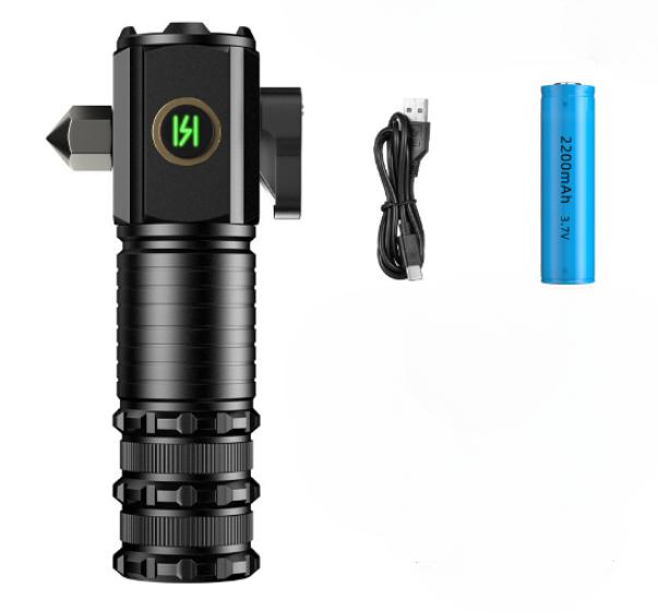 3LED Ultra Starke Licht Taschenlampe Aluminiumlegierung Mini EDC Taschenlampe Helle Camping Wander Taschenlampen mit Stiftclip und Heckmagnet