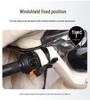 Cape Winter Windproof Fleece-Lined Electric Vehicle Windshield Cover - Waterproof, Thickened, Warm, and Enlarged for Motorcycles and Battery Cars.
