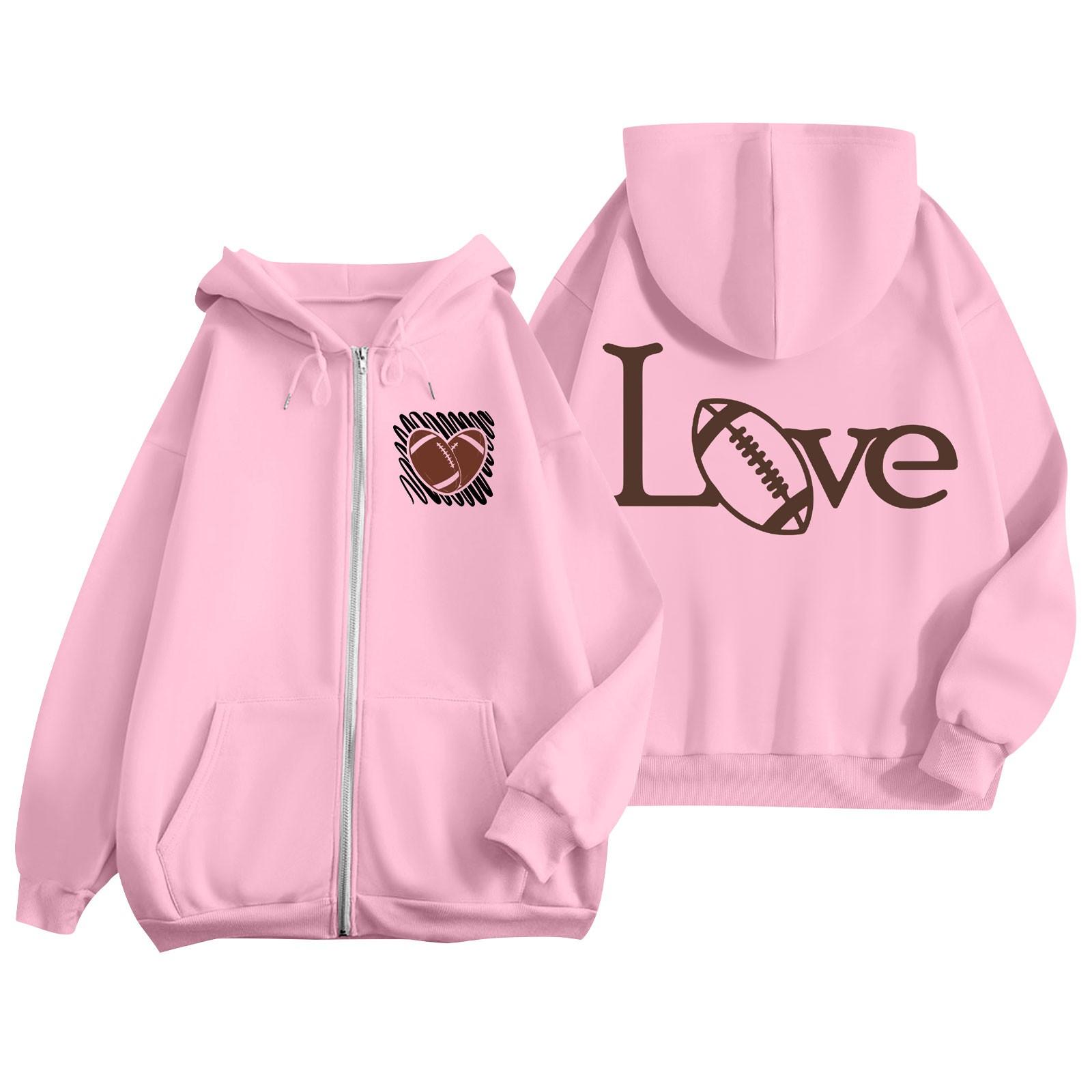 

Женская однотонная толстовка с длинным рукавом на молнии, повседневная, удобная, свободная, легкая женская толстовка XXL розовый