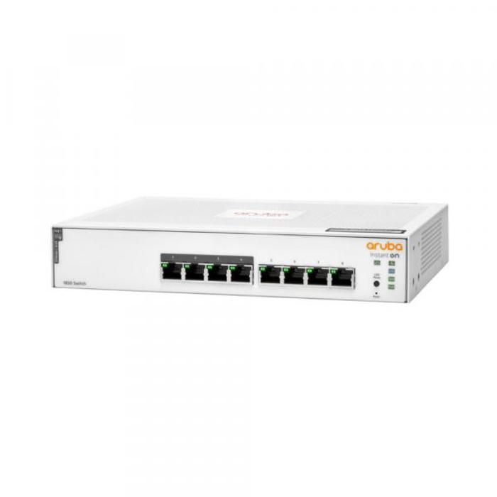 Switch Managed - Aruba - Instant On 1830 - 8 Ports - PoE Class4 - 65W - Gigabit Ethernet