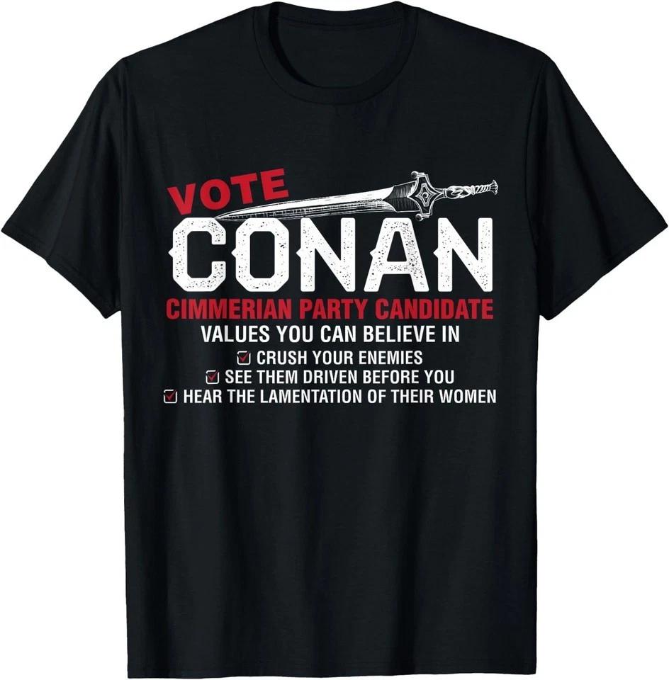 Vote Conan - Conan for President Funny T-Shirt T-Shirt L