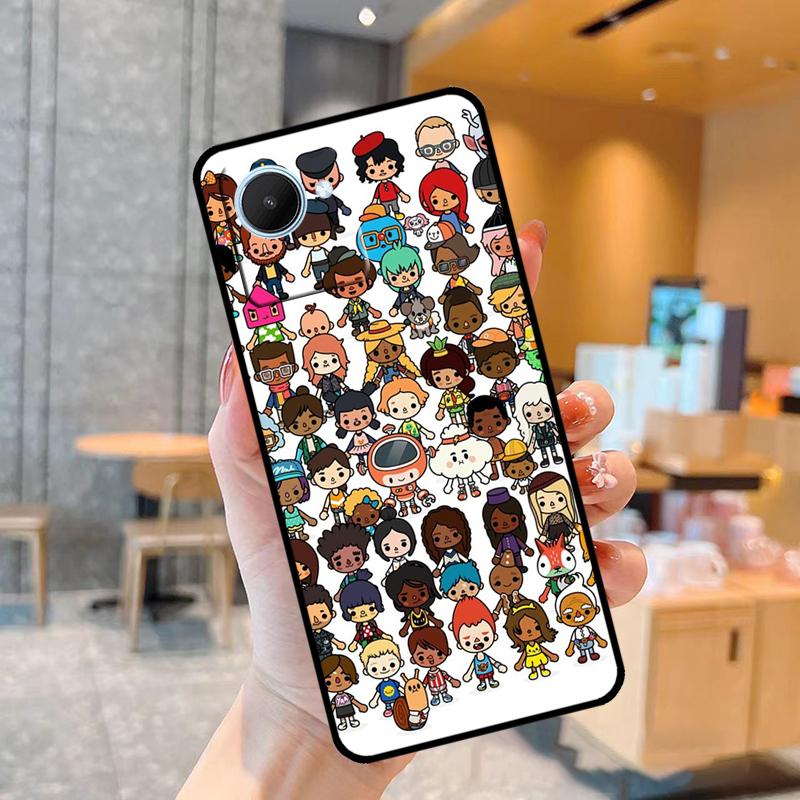 

Чехол Toca Boca Toca Life World для Realme C55 C33 C31 C35 C30 C11 C15 C25s C21Y GT Neo 5 3T 2T 8 9 10 11 Pro Plus Realme 9Pro Plus