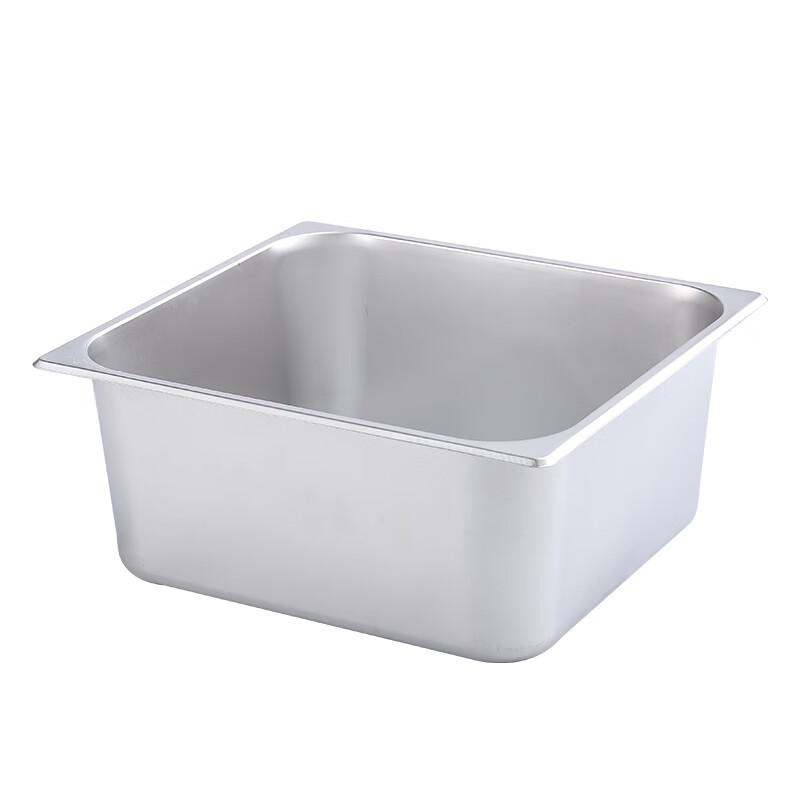 Wuhe 304 Stainless Steel Rectangular Deep Food Pan with Lid