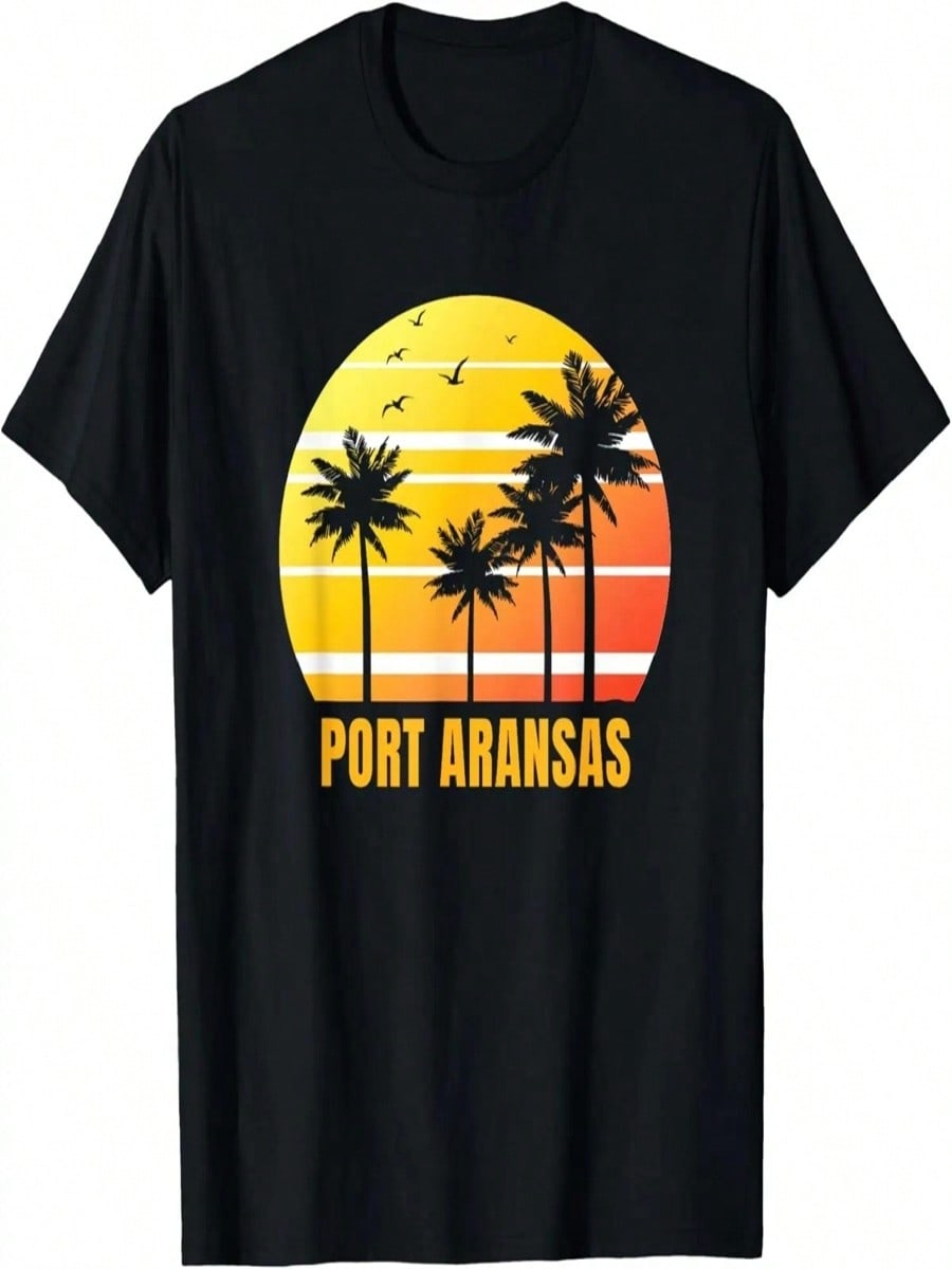 Port Aransas Beach Texas Vacation Souvenir T-Shirt S разноцветный