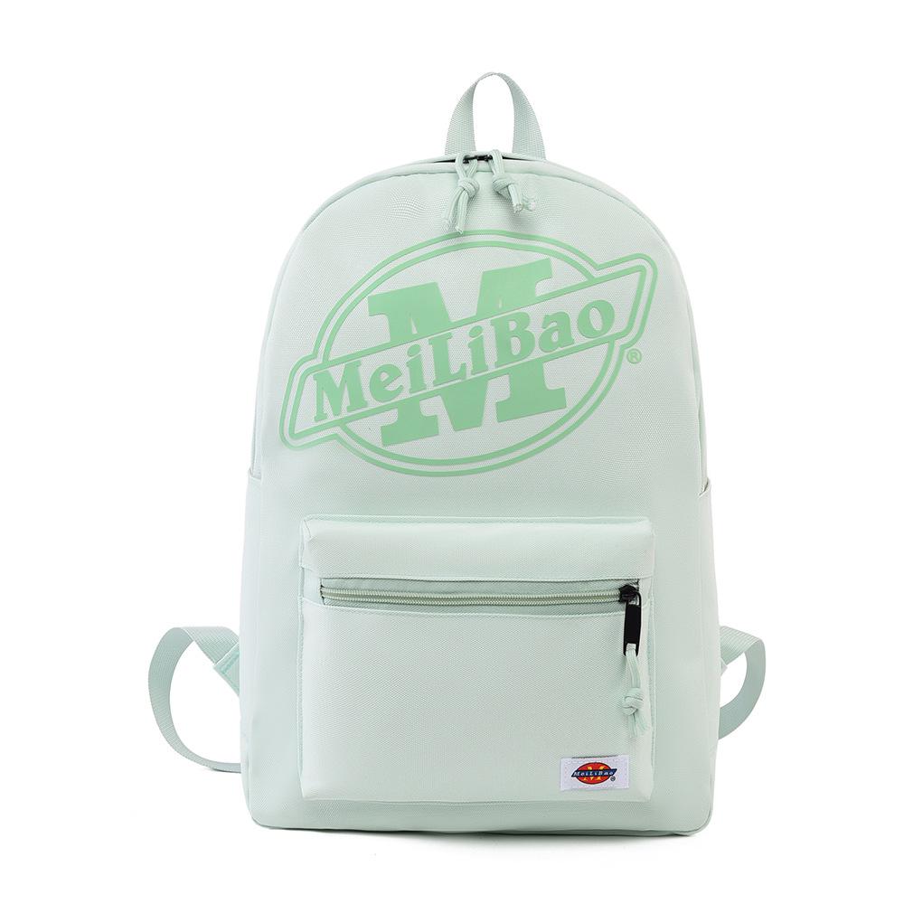 

Black & White Colorblock Backpack: Cartoon Anime Design, Unisex Student Schoolbag, Outdoor Travel & Laptop Bag