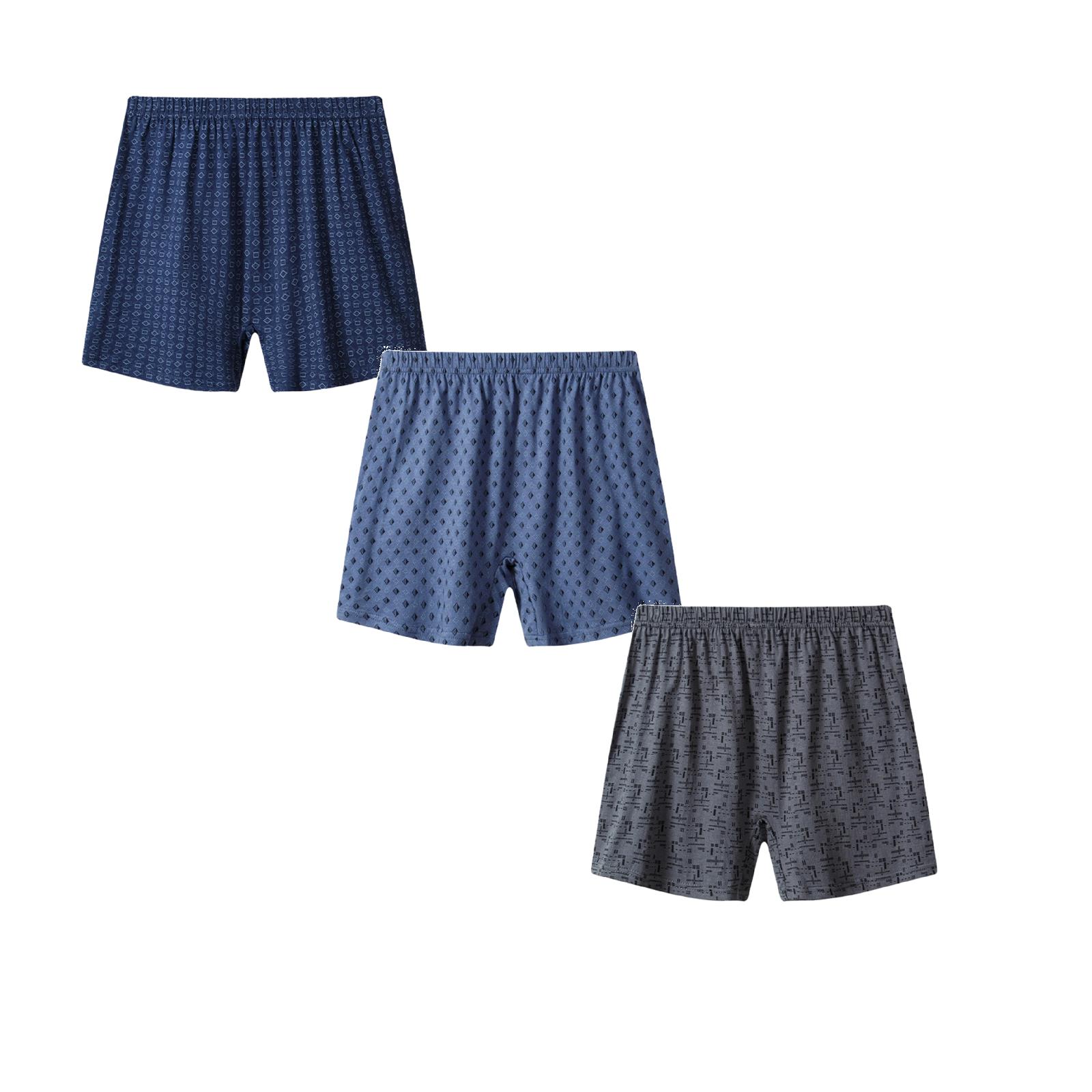 

Men s Underwear In Large Size, High Waist, Loose And Breathable Shorts Six-piece Set L