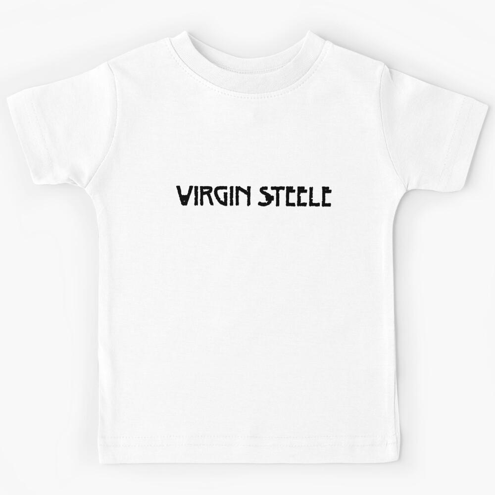 Virgin Steele rock band American - Black Version Kids T-Shirt 110