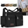 Bolsos de hombro de lona para hombre, bolso cruzado informal de viaje para hombre, bolsos de mensajero de lujo, bolso de mano de alta calidad a la moda