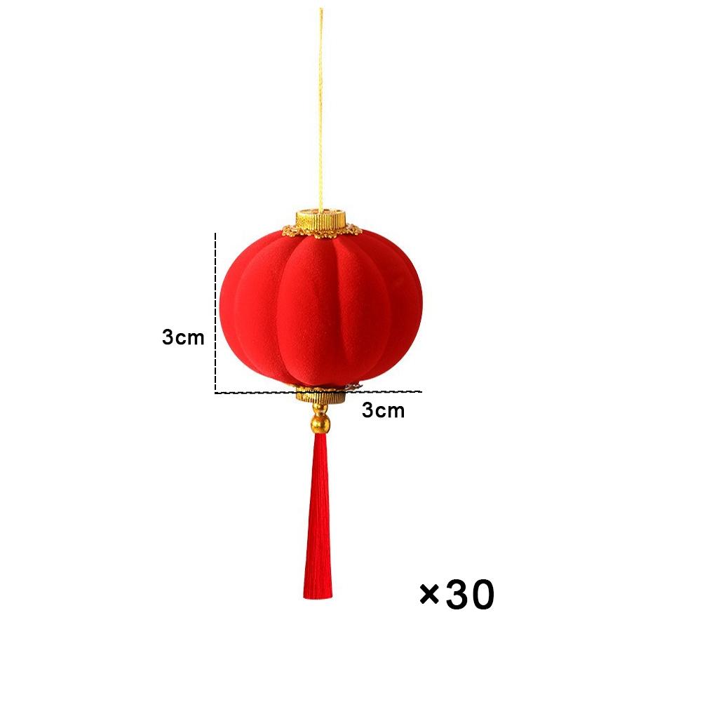 

Red Lanterns for Home Hanging Decorations Classic Chinese Style Lanterns Round Shape with Tassels for Seasonal Use
