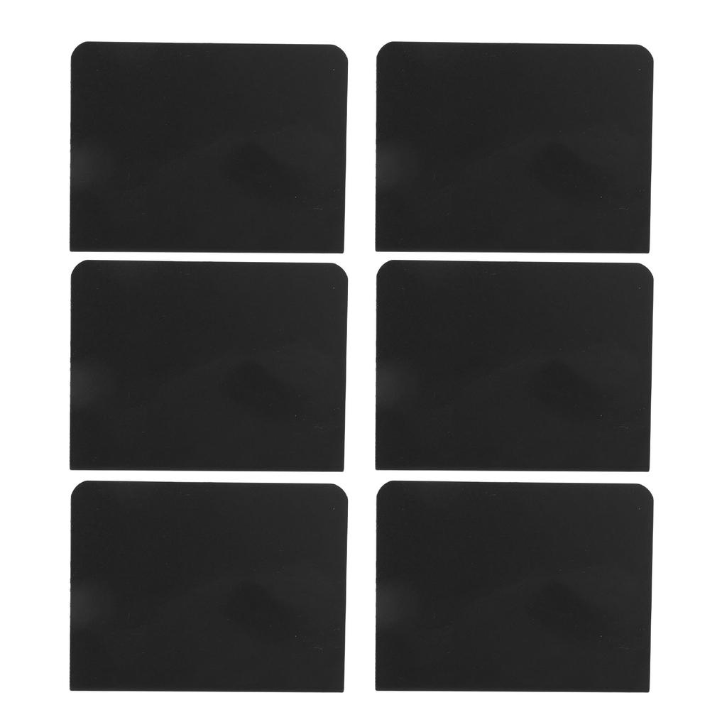 20pcs Mini Chalkboard Set Easy Write Erase Display Black Chalkboard Signs with Pen for Wedding Nail Salon