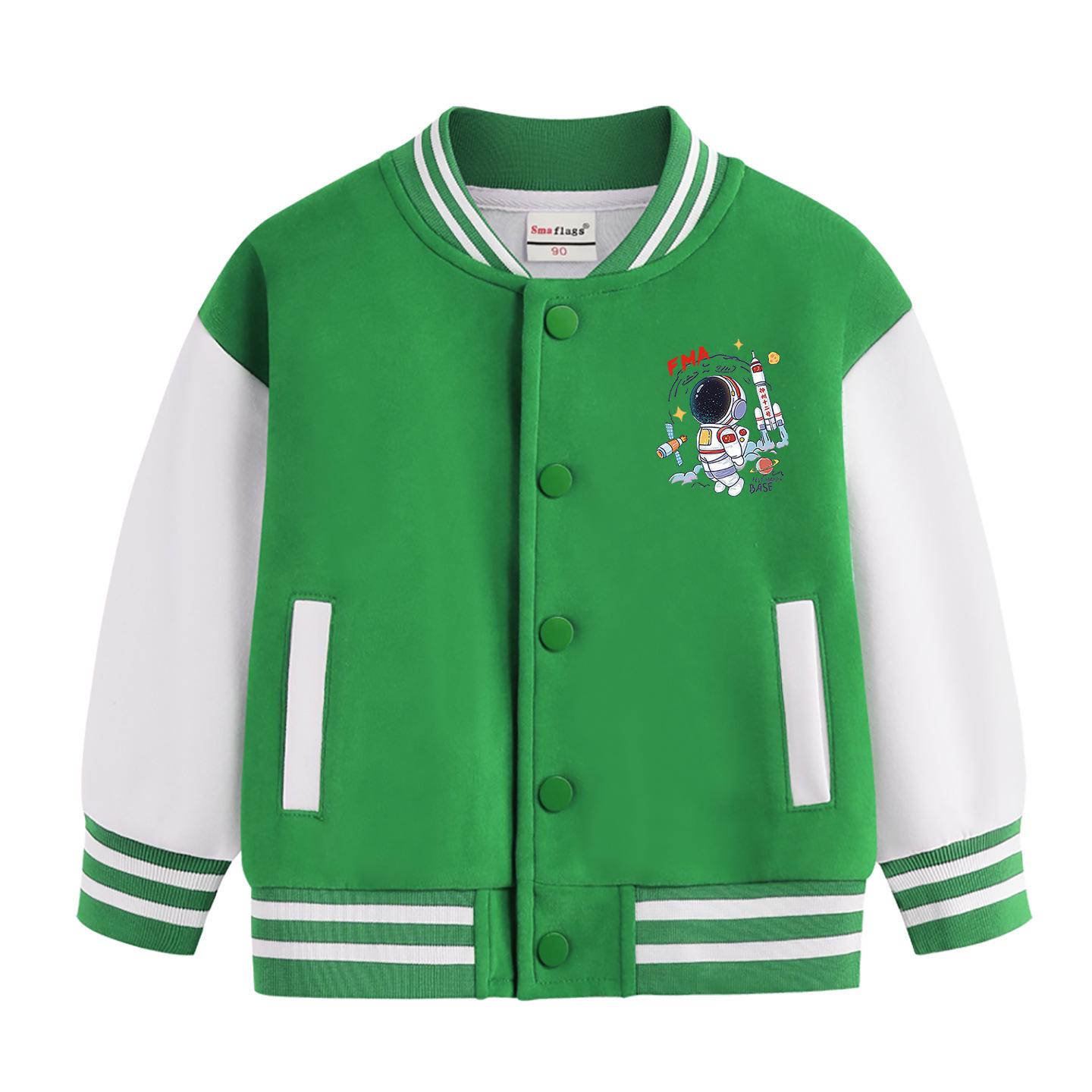 Boys  Stylish Baseball Jacket for Autumn & Winter - 2026 New Fashion for Medium to Large Children 110 cm